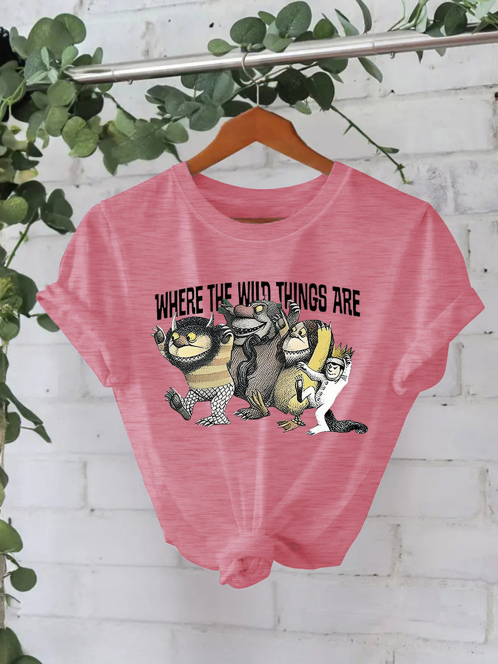 Printed Short Sleeve Monster